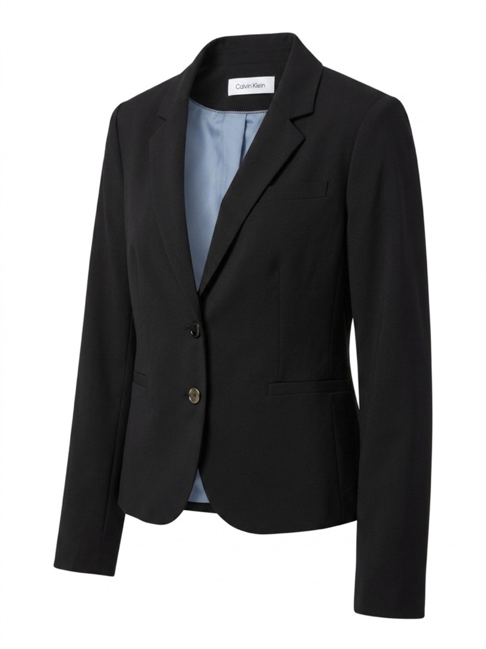 Calvin Klein Black Two-Button Tailored Blazer